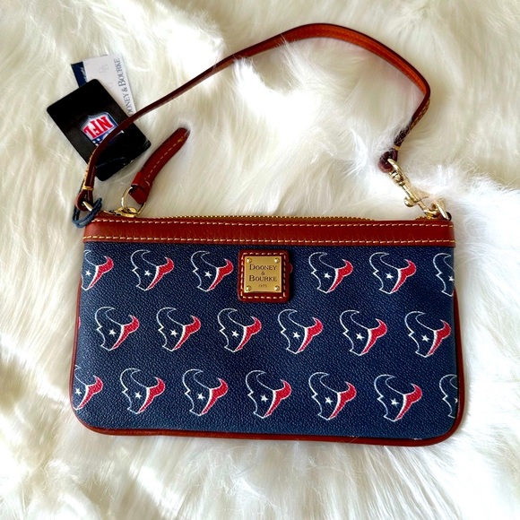 Dooney Bourke Bags Dooney Bourke Houston Texan Logo Slim Wristlet